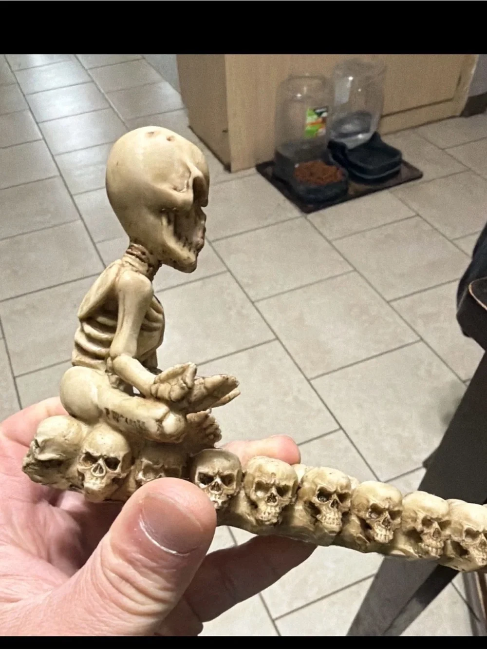 None decorative skeleton